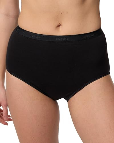 Nur Die Taillenslip aus GOTS Bio-Baumwolle Maxislip Highwaist Unterwäsche Unterhosen Basic Stetch Damen