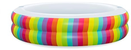 Piscina Gonfiabile per Bambini Bestway 206 x 206 x 51 cm Arcobaleno