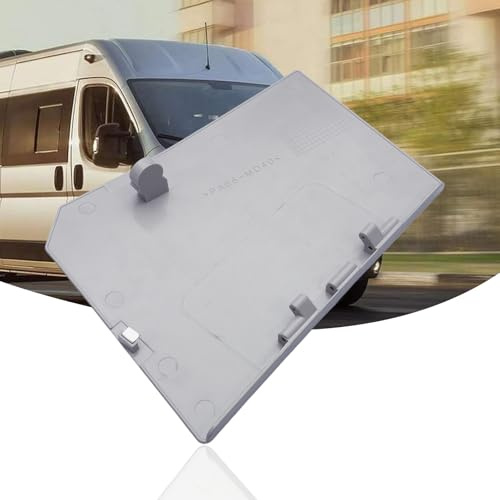 Attisfiera Coperchio Serbatoio Carburante per Jumper Ducato Boxer, 1340422080 Metallo o Plastica, Neutro, Tappo Serbatoio, Compatibile con Autovettura 1517E1 1362671080 (Bianco-grigiastro)