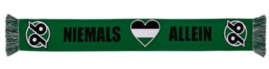 Hannover 96 Fanschal Schal Niemals Allein