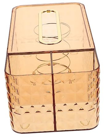 Anneome Multi-funktionale Tissue-Box Mit Modernem Design Organizer Für Fernbedienungen Und Alltagsgegenstände Für Und Schlafzimmer Elegantem Gold