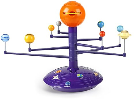 ScienceCan Drehbares 3D - Sonnensystem mit Projektor und Sprachausgabe (Deutsch / Englisch) - ab 6 Jahre - MINT / STEAM - 1204732021de0001