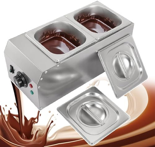Ollas Dobles Para Calentar Chocolate, MáQuina Para Derretir Chocolate, Templar Chocolate, Mantequilla, Queso, Crema, Dulces Y Leche,110V
