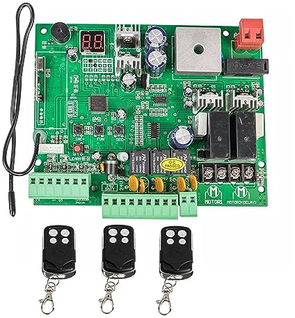 Pannello apriporta elettrico da 12 V/24 V per pannello di controllo automatico a doppio braccio – sistema centrale di controllo intelligente con maggiore sicurezza
