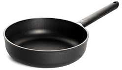 WOLL – Eco Lite QXR Hochrandpfanne Ø 24 cm mit festem Stiel – PFAS-freie Antihaftpfanne aus recyceltem Aluminium, backofenfest & spülmaschinengeeignet – Pfanne Induktion – Bratpfanne