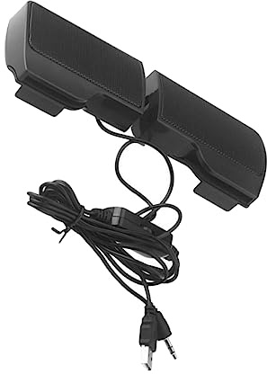 jojofuny USB Computerlautsprecher 3w 4 Ohm 3v Schwarz aus Abs Clip On