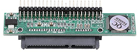 HLKSOUREZ Scheda adattatore da SATA a IDE 44 pin da 2,5 pollici, convertitore SATA-IDE per disco rigido portatile, interfaccia seriale-parallela con chip JM20330 e trasmissione dati stabile