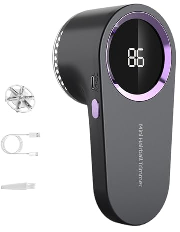 Lintborttagare elektrisk tygborttagare LED-display kläder ludd