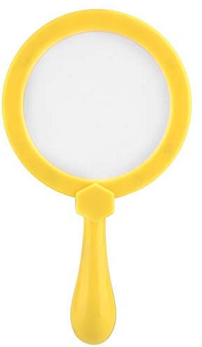 Lente d'ingrandimento per bambini 3X con supporto Giocattolo scientifico educativo per bambini Osservazione e apprendimento Lente d'ingrandimento portatile in plastica ABS 205 mm