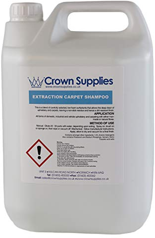 Professional Carpet Shampoo 5 Litres - Suitable for all Machines