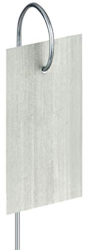 Gardenmate Set Di 25 Hook Etichette Per Piante In Acciaio Zincato