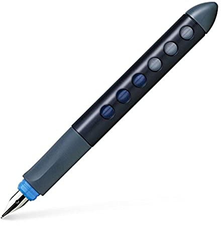 FABER-CASTELL 149860 - Schulfüllhalter Scribolino, für Rechtshänder, Feder A, schwarz, 1 Stück