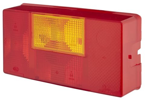 HELLA 9EL 137 792-031 Ljusglas, kombinationsbakljus - ECE - Höger, Lins för bakljuskombination