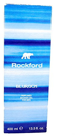 Rockford, Blurock, Shower Gel, Gel Doccia da Uomo, con Note di Bergamotto, Limone, Pompelmo, Mandarino, Arancia, Cereali, Salvia, Lavanda, Geranio, Muschio, Legno di Cedro e Ambra, 400 ml