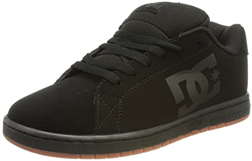 Dcshoes herrskor Gaveler – läderskor sneakers, svart, 39 EU