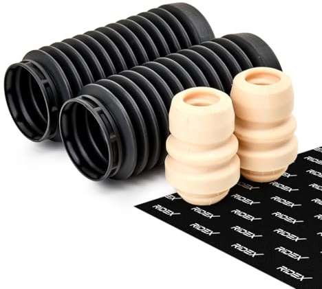 RIDEX Staubschutzsatz Stoßdämpfer Vorne Service Kit Kompatibel mit FORD Fiesta Mk5 Schrägheck JH1, JD1, JH3, JD3 Fiesta Mk5 Kastenwagen, MAZDA 2 DY