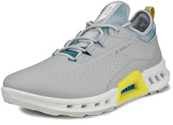 ECCO Mens 2026 Biom C4 Waterproof Breathable Leather Spikeless Golf Shoes