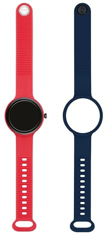 HIP HOP HERO.NEXT KVINNOR Klocka MONO-FÄRG SVART Urverk SMARTMODULE SMARTMODULE & SILIKON RED RED, BLÅ HWU1202