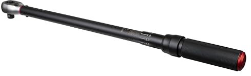 Sealey Calibrated Micrometer Style Torque Wrench 1/2 Sq Drive 60-330Nm - Premier Black - STW905B