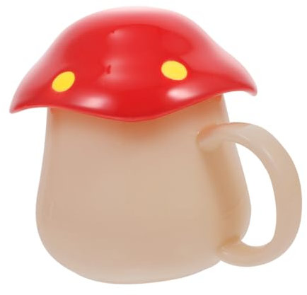 Ciieeo Mushroom Shape Ceramic Cup Customised Mug Fun Cartoon Mug for Breakfast
