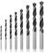 Lot de 8 forets à bois hélicoïdaux extra tranchants pour bois tendre, bois dur Ø 3 mm, 4 mm, 5 mm, 6 mm, 7 mm, 8 mm, 9 mm, 10 mm x 90-140 mm de long