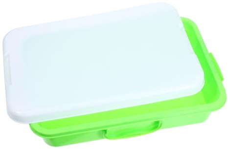 Vaguelly Sandbox Toys for Kids Portable Tray Lid Storage Box Small Outdoor Indoor Toys