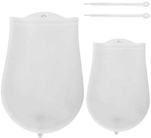 2 sacchetti per impastare in silicone, antiaderente, per impastare, utensili da cucina, per la produzione di dolci, pane, pizza (40 x 21 cm + 31 x 20 cm)