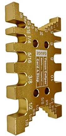 Calibro aggiornato per carte di alta precisione in alluminio a coda di rondine Jig Tenone Caliper per misurare l'altezza Gaps Gauge Righello a coda di rondine Jig Tenon Caliper