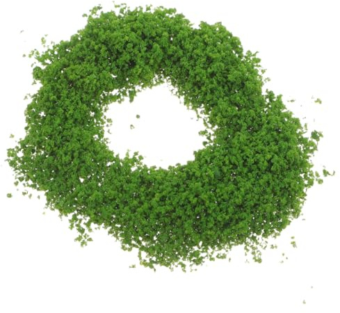 Genérico 60g Polvo de Musgo Artificial Verde (3 Bolsas), Serrín de Esponja Realista para Maquetas, Belenes y Dioramas, Hierba Estática para Paisajismo en Miniatura y Decoración de Carcasas DIY