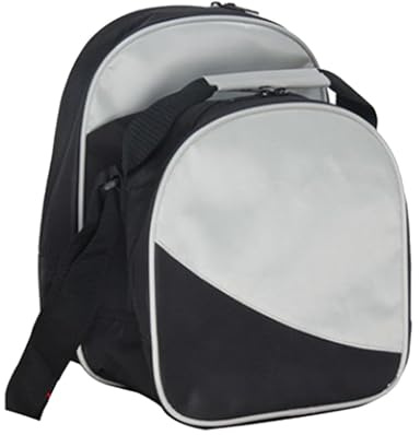 Generisch Sac de bowling – Matériau Oxford durable, coutures renforcées, compartiment de protection rembourré, bandoulière réglable | Maintient les chaussures de bowling et les petits accessoires en