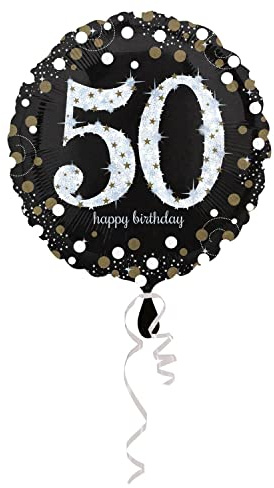 Sparkling Birthday 50 - Standard Circle