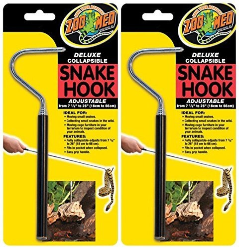 Zoo Med Deluxe - Gancho de Serpiente Plegable (2 Unidades)