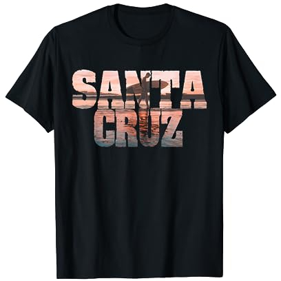 Santa Cruz Surfer Surfing California T-Shirt