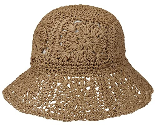 Barts Candyflower Häkelhut Sommerhut Sonnenhut Strohhut Gartenhut Strandhut Klettverschluss