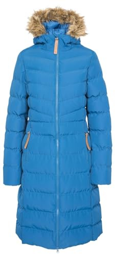 Trespass Womens Audrey II Padded Longer Length Jacket Coat – Cosmic Blue – XL