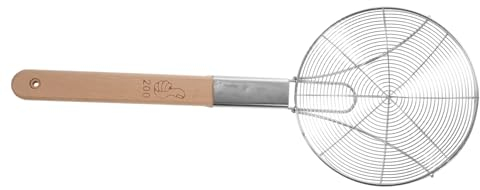 TOPBATHY Filtro Per Multiuso Cucchiaio A Maglie Colino Per Cucinare Patatine Fritte E Noodles Senza Manico