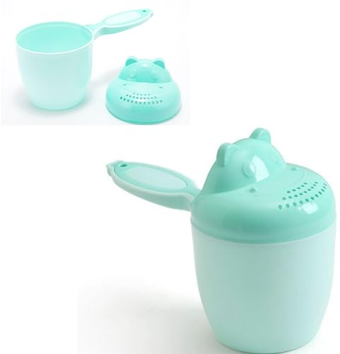 YINSHIU Arrosoir d'intérieur de 0,54 L, mini arrosoir pour plantes d'intérieur, bébé hippopotame, petite plante d'intérieur, arrosoir pour faire des expressions à faire soi-même (hippopotame bleu)