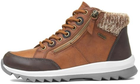 Lunar Dasha Womens Tan Lace Up Boot - Size 8 UK - Brown