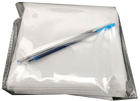 4/10 Blatt Transparentpapier Weiß Transferpapier Durchscheinendes Transparentpapier Weißes Kohlepapier zum Zeichnen Architektur
