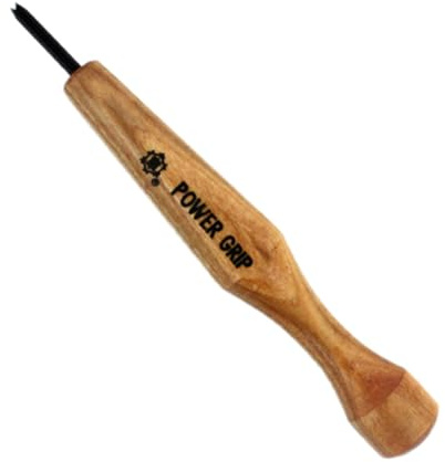 Mikisyo Power Grip carving knife chisel triangular 1.5mm