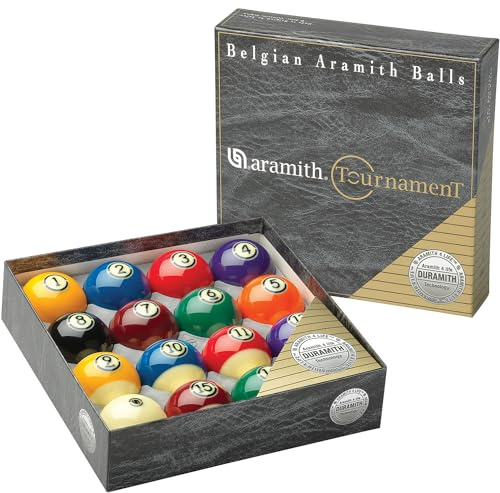 Biljardbollar Aramit Tournament, 57,2 mm, pool