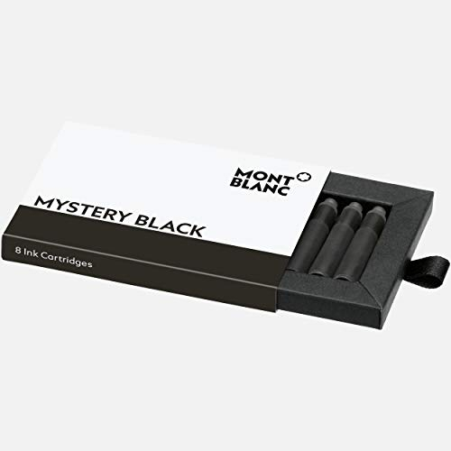 INK,128197,CART AA8MYSTERY BLACK1PACK8CART PF MarkeMontblanc