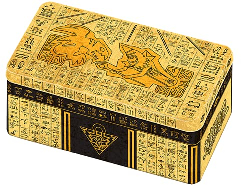a YuGiOh! Mega Tin Box 2021: Tin of Ancient Battles | DEUTSCH | Yu-Gi-Oh! Karten NEU | + Arkero-G 100 Small Soft Sleeves japanische Kartenhüllen