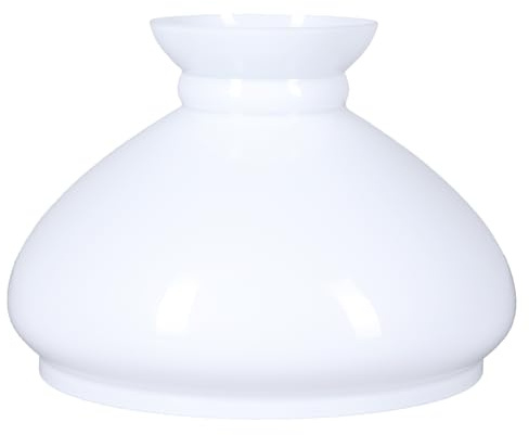 Petroleumglas opal weiß Ø 234mm Lampenglas Ersatzglas Petroleumlampe Glasschirm E27