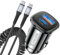 SYNCWIRE 60W Zigarettenanzünder USB C Kfz Ladegerät PD 30W&QC 3.0 Autoladegerät Adapter mit 5ft Typ-C Handy Ladekabel 12V USB Auto Car Charger für iPhone 15 Pro Max, Samsung S23, Google Pixel 7