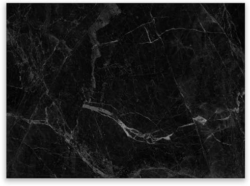 SMTDeco Protection plaque de cuisson, vitrocéramique, verre trempé, pour cuisinières électrique, à induction,planche à découper 30x22 cm une pièce pierre de marbre noir (109269)