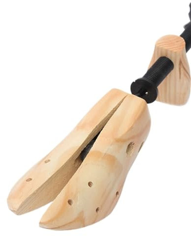 XPJYUA Schuhspanner Schuhspanner aus Holz, Schuhspanner aus Kiefernholz, verstellbar, for Flache Pumps, Stiefel, Expanderbäume for Männer und Frauen(L)
