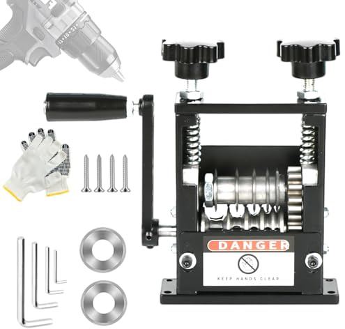 Máquina pelacables manual, máquina peladora de cables alimentada por taladro con 6 canales y 5 cuchillas para alambre de cobre de 0.12 a 0.67 pulgadas, herramienta pelacables de manivela manual para