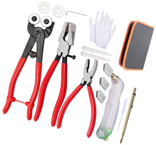 Utensile Per Taglio Manuale Del Vetro Premium Da 16 Maniglia Ergonomica Tagliavetro Professionale Attrezzatura La Lavorazione Kit Tagliapiastrelle Professionale Mosaico