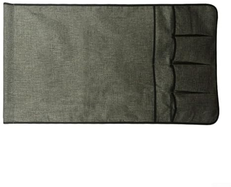 Yhenlovtt Organizer per bracciolo del divano con 5 tasche, borsa portaoggetti regolabile da appendere per telecomando, telefoni, tablet e riviste, adatto per divani, comodini e scrivanie, lavabile in